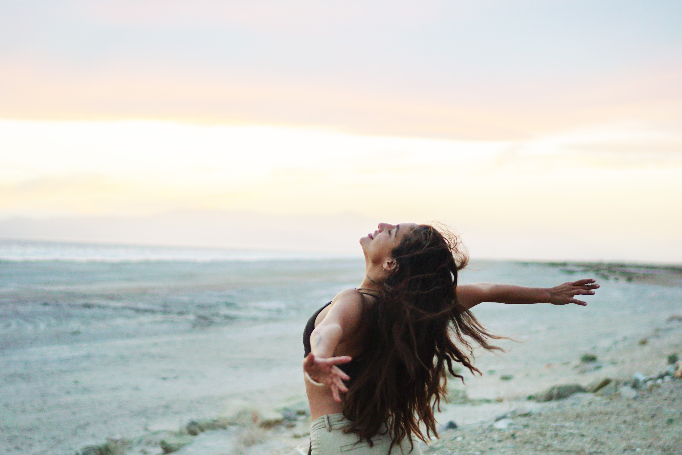 Woman Feeling Free